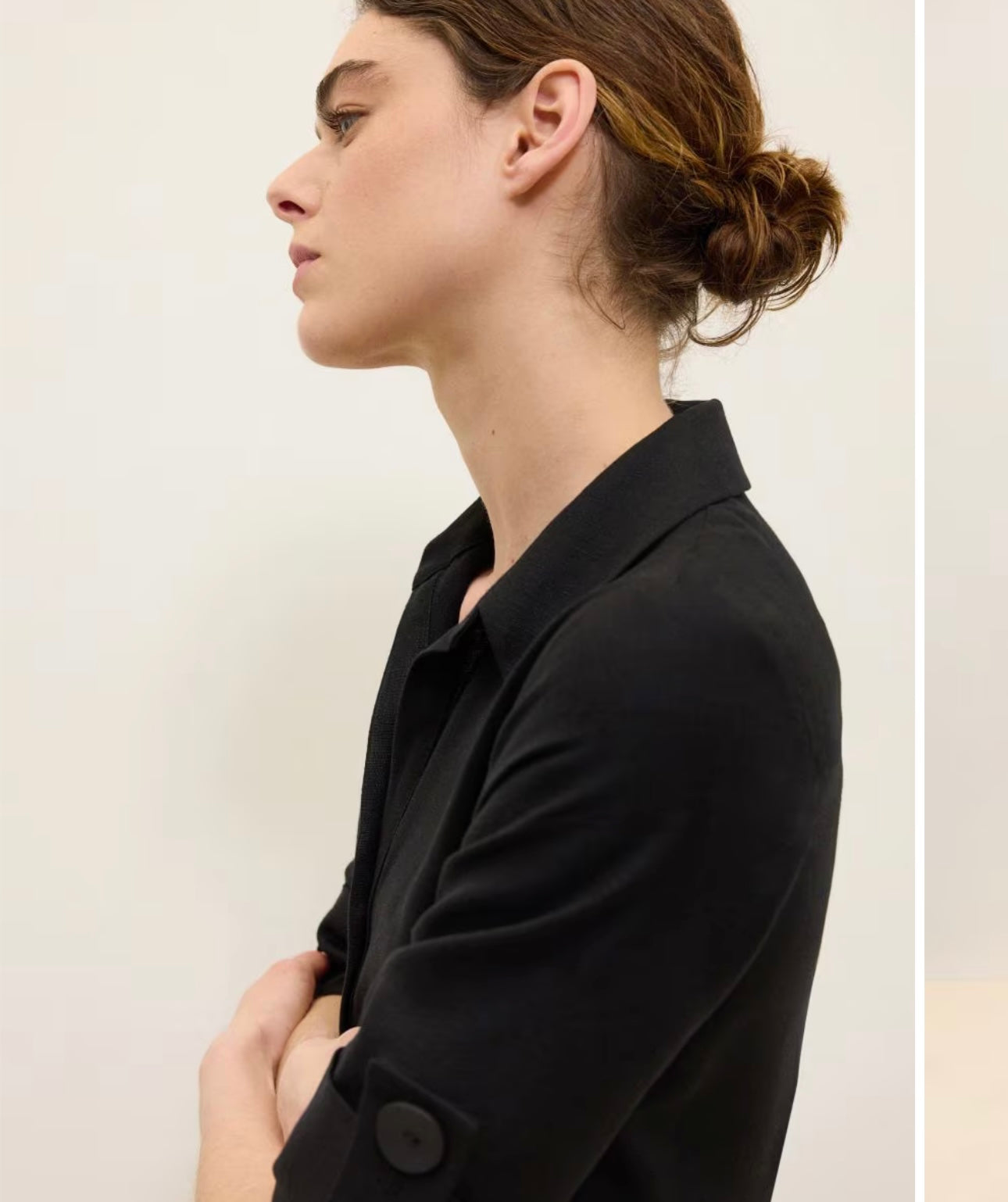 B-Linen black dress
