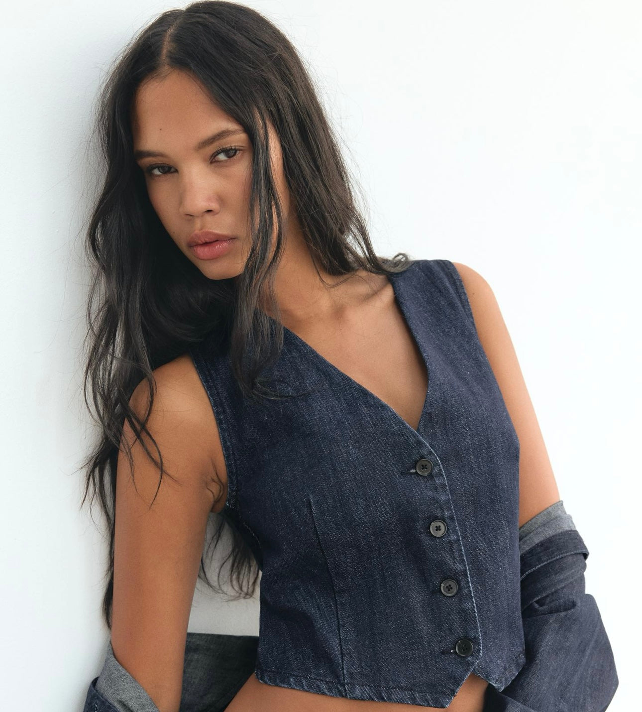 00004 Gilet en denim