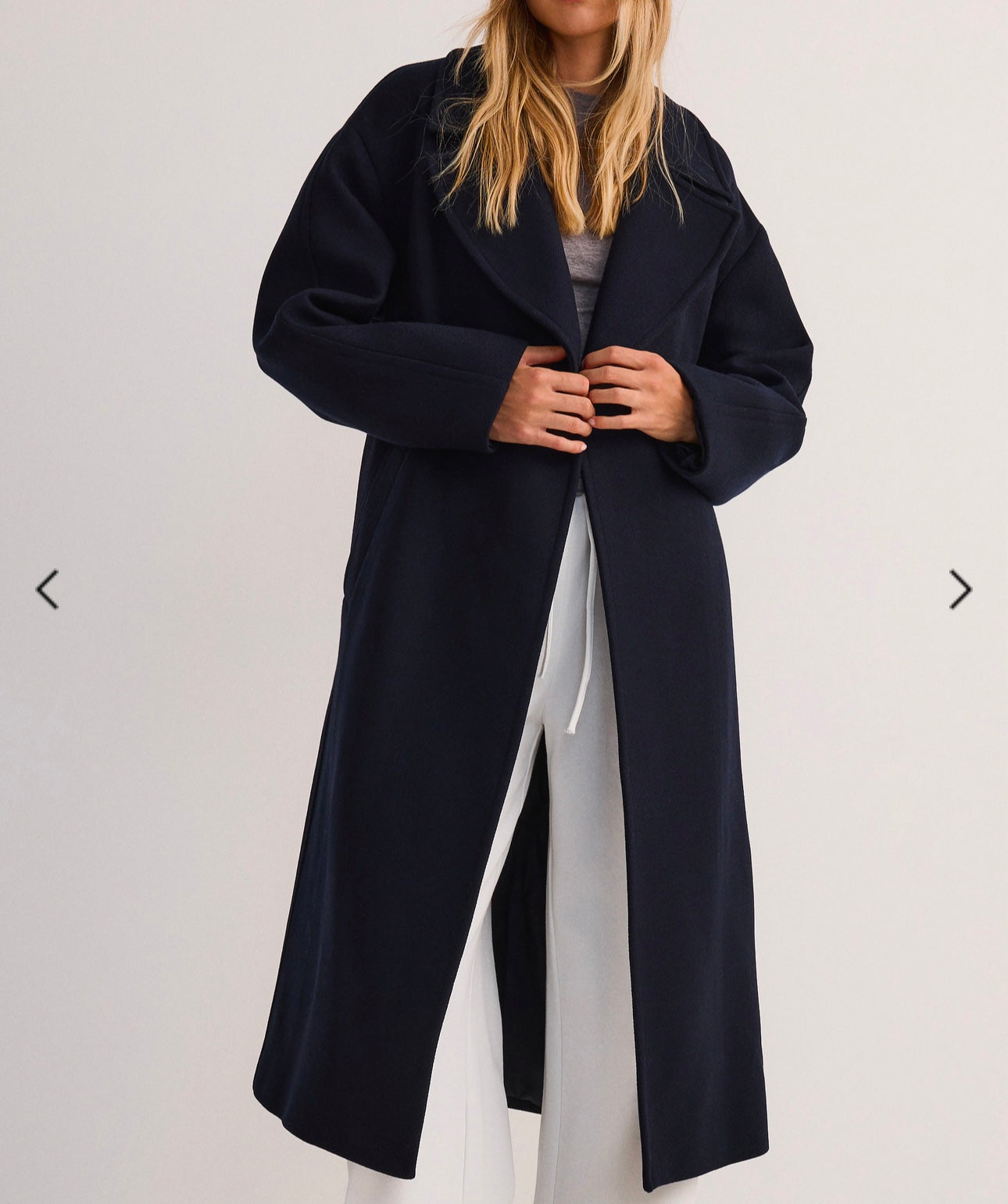 000002 bleu marine coat