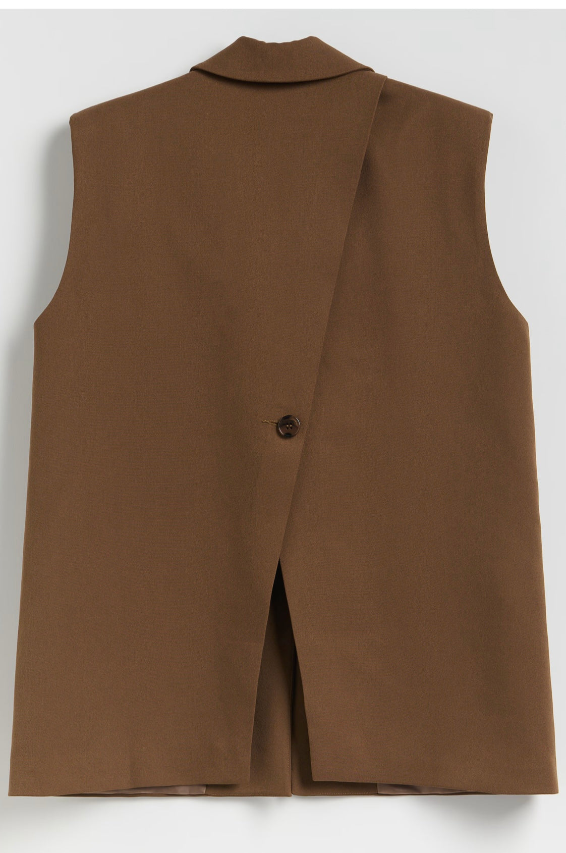 A-Gilet marron claire