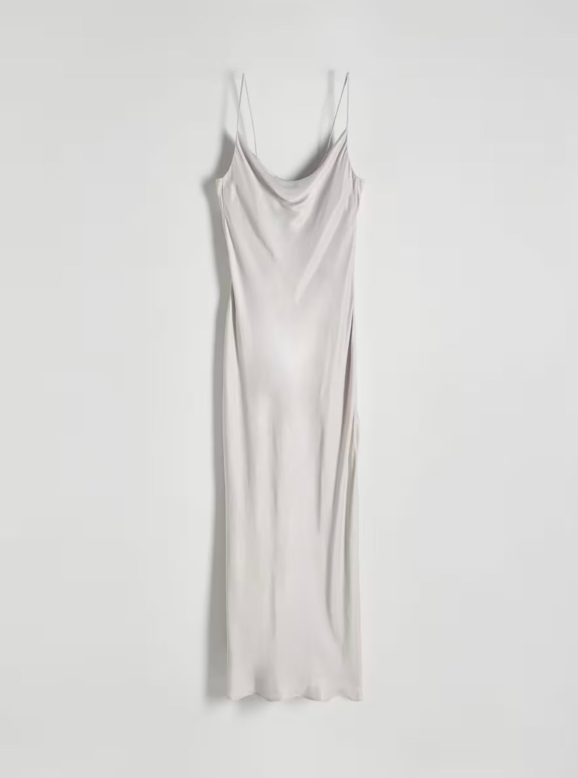 g- Satin grey dress