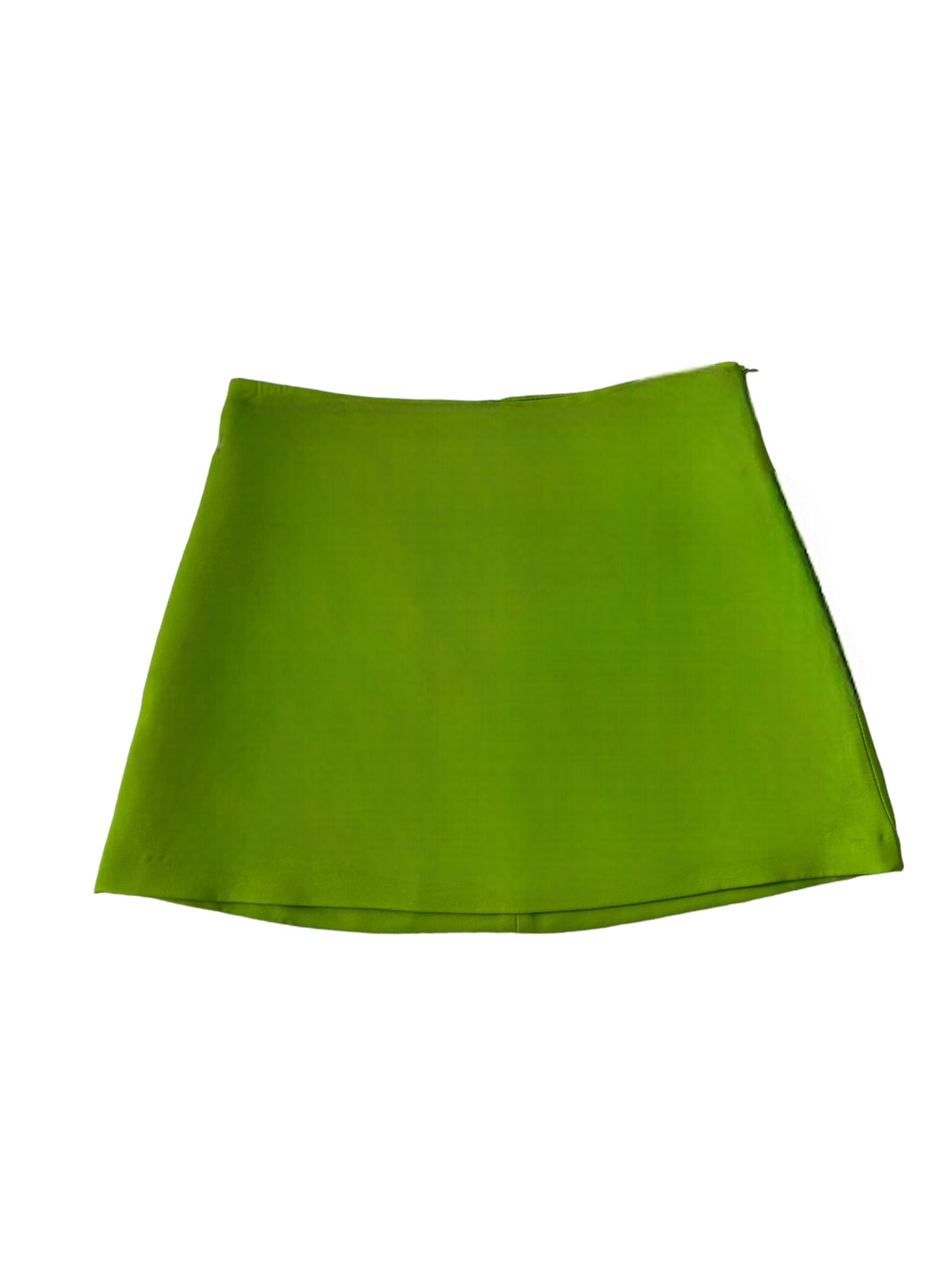 029 Mini jupe verte flashy